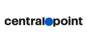 Centralpoint Logo Black Letter with Blue point