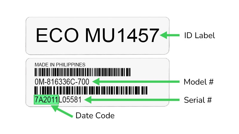 APC Batteries Serial Number