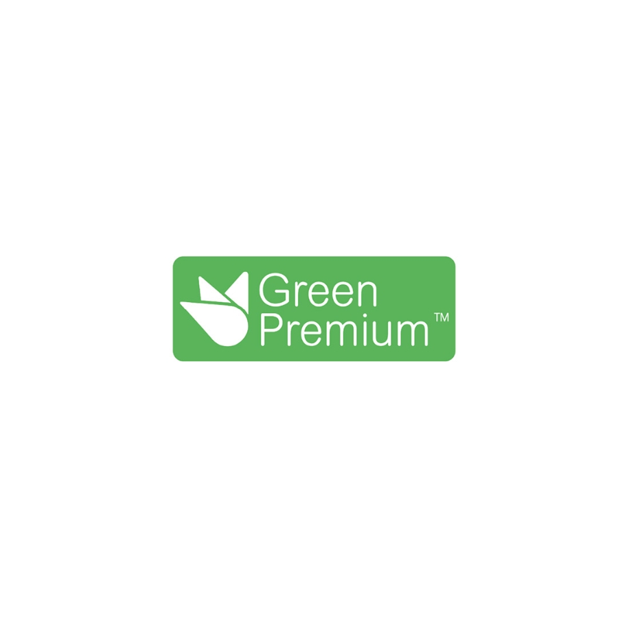 green premium label